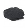 MOD. B629:Charcoal Marl, 80% wool / 20% viscose, S/M